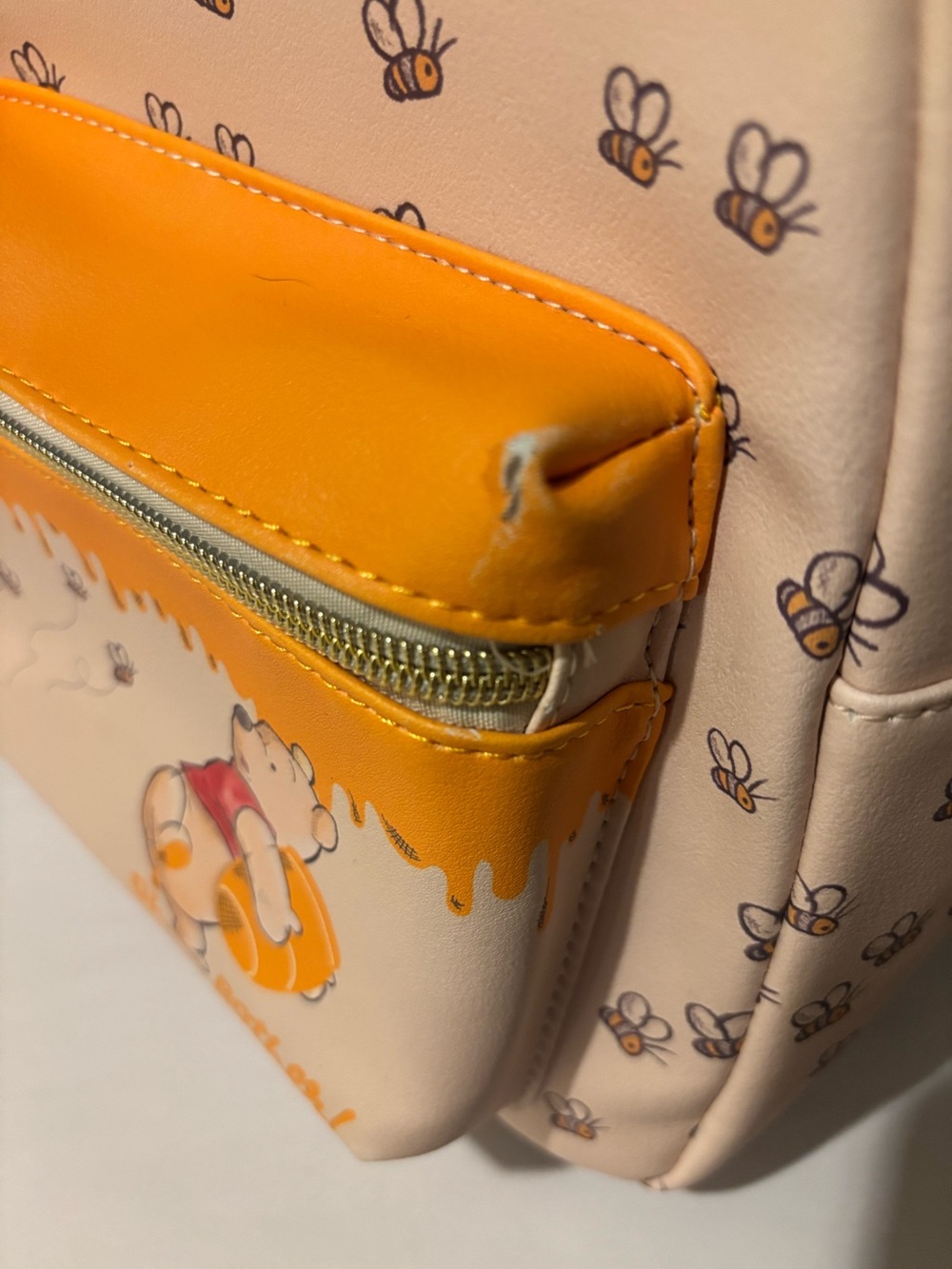 Loungefly Disney Winnie the Pooh Bees Honey Oh Bother Mini Backpack - Picture 11 of 13
